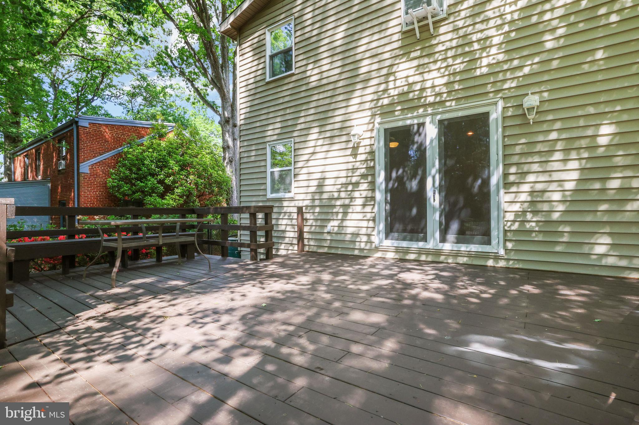 5807 Carlyle Street Cheverly, MD 20785 - Photo 55 of 58 a view of backyard with sitting area