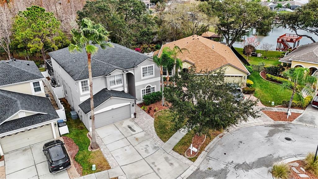 1952 Fruitridge Street Brandon, FL 33510 - Photo 37 of 39 an aerial view of a house with garden space and street view