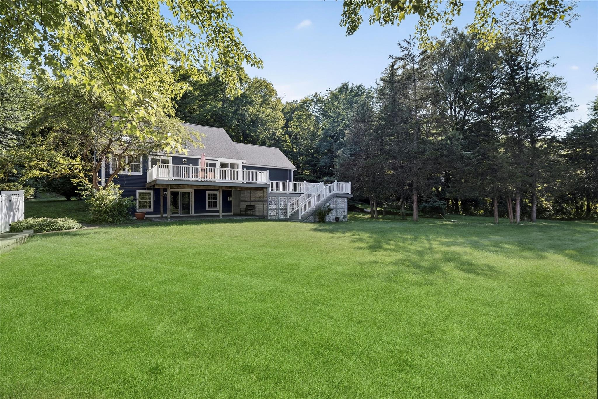 172 Shields Road Red Hook, NY 12571 - Photo 42 of 50 a front view of house with a garden and trees