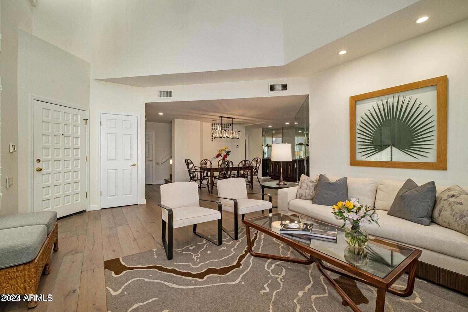 7272 East Gainey Ranch Road, Unit 43 Scottsdale, AZ 85258 - Photo 6 of 40 a living room with furniture