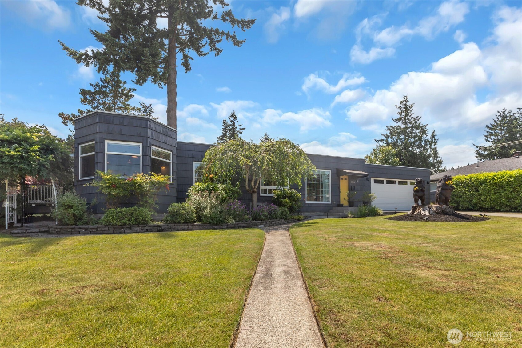 804 Electron Way Fircrest, WA 98466 - Photo 1 of 37 a front view of house with yard with green space