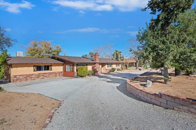 a view of a lake with a road