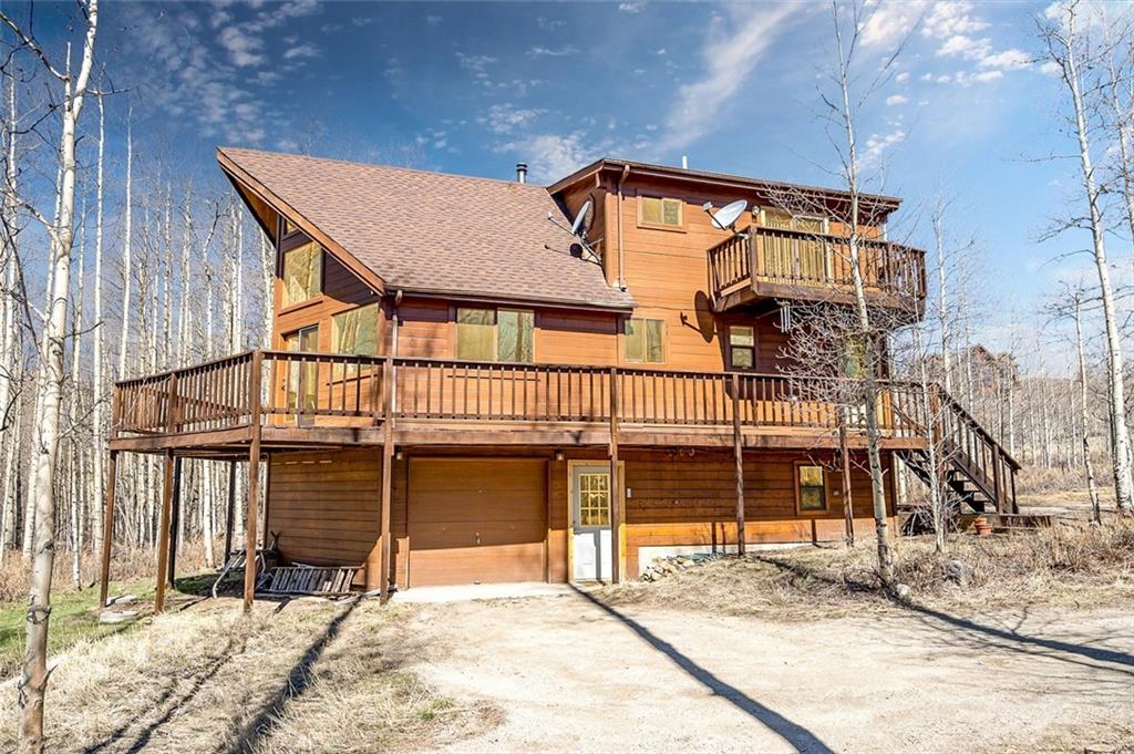 1579 Sheep Ridge Road Fairplay, CO 80440 - Photo 22 of 35 a front view of a house with a balcony