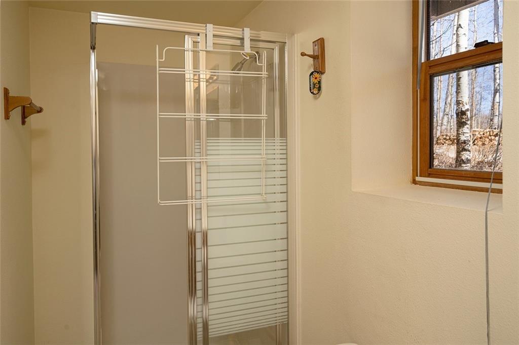 1579 Sheep Ridge Road Fairplay, CO 80440 - Photo 25 of 35 a bathroom with a shower