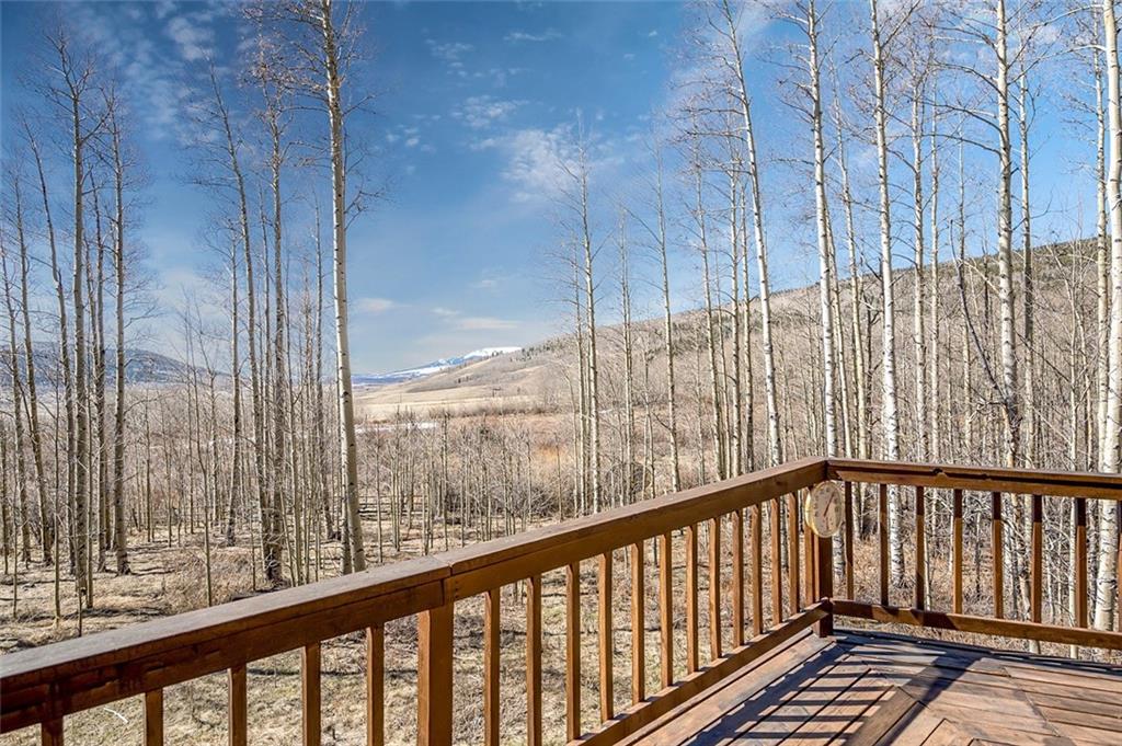 1579 Sheep Ridge Road Fairplay, CO 80440 - Photo 30 of 35 a view of balcony with wooden floor