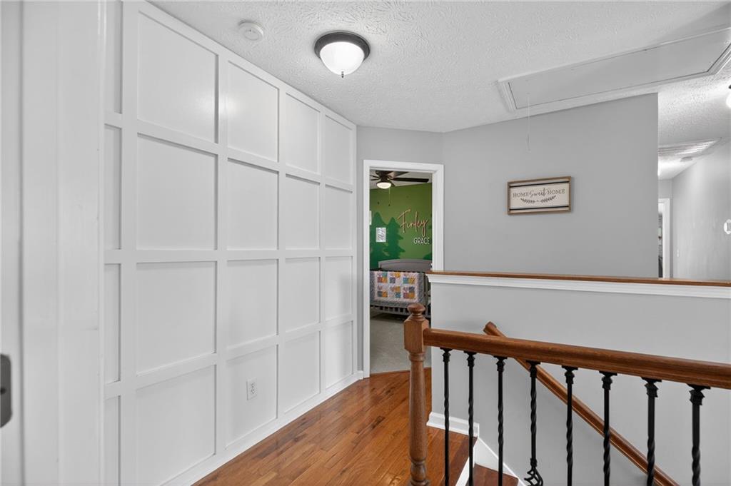 53 Crestview Drive Dallas, GA 30157 - Photo 18 of 46 a view of a hallway with wooden floor