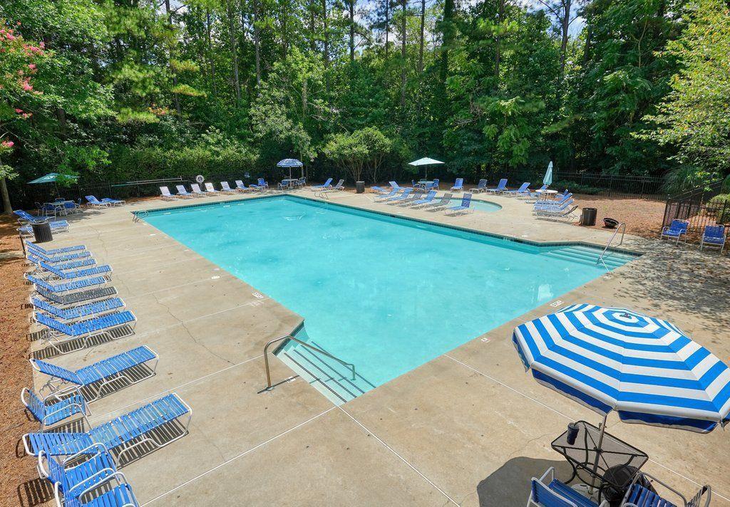 53 Crestview Drive Dallas, GA 30157 - Photo 42 of 46 a view of swimming pool with lawn chairs and plants