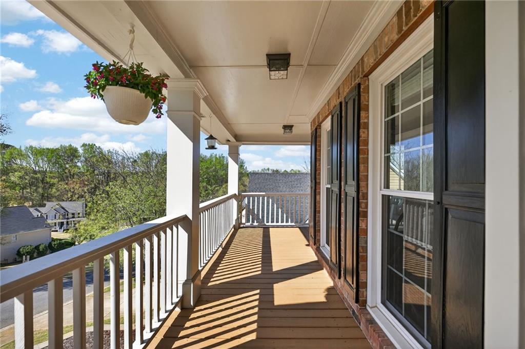 53 Crestview Drive Dallas, GA 30157 - Photo 6 of 46 a view of balcony with potted plant