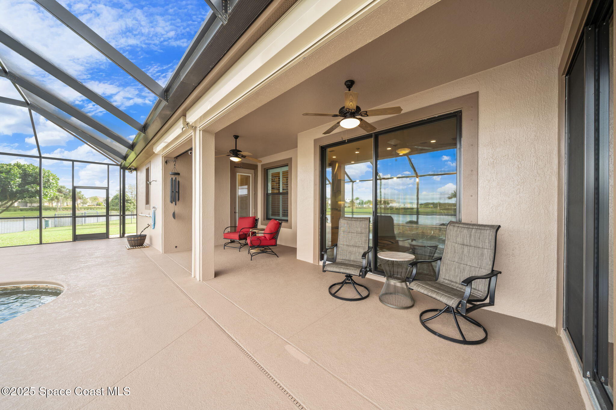 2803 Agilny Lane Melbourne, FL 32940 - Photo 48 of 65 a view of a room with gym equipment