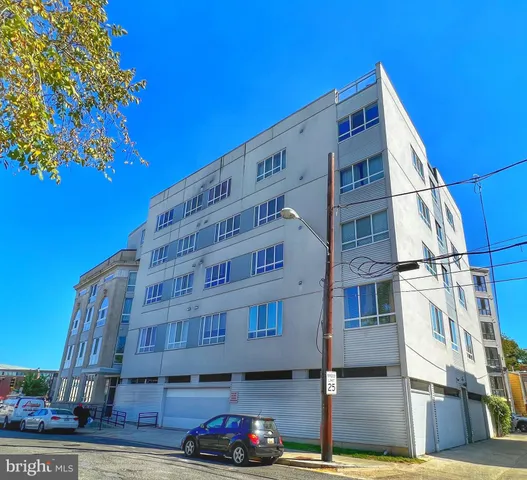 a front view of a building