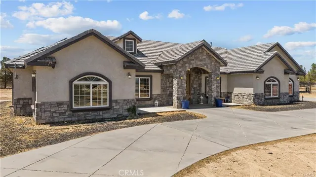 a view of a house with a balcony