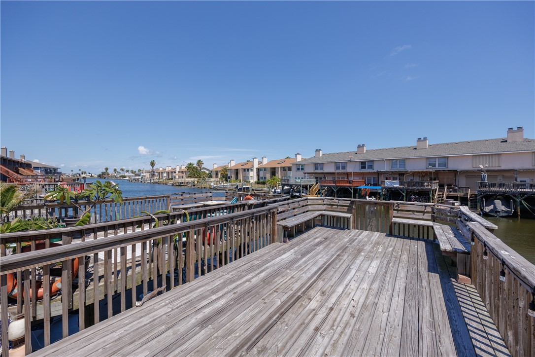15432 Salt Cay Court, Unit 101 Corpus Christi, TX 78418 - Photo 31 of 37 a view of a balcony with city view