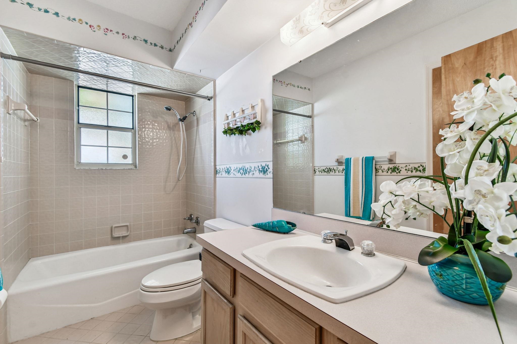 439 Gentian Road St. Augustine, FL 32086 - Photo 33 of 49 a bathroom with a sink a toilet and tub