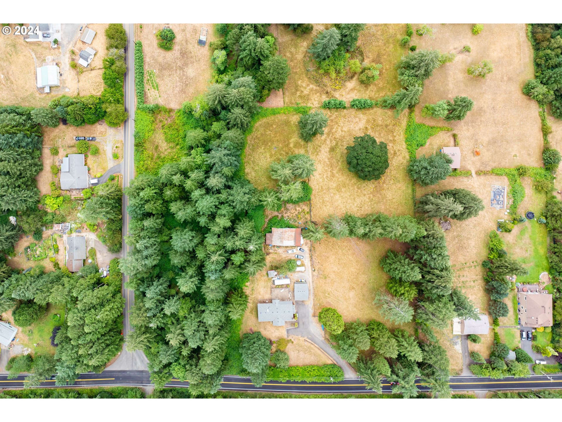2701 Northeast 292nd Avenue Camas, WA 98607 - Photo 37 of 38 an aerial view of residential houses with outdoor space and street view