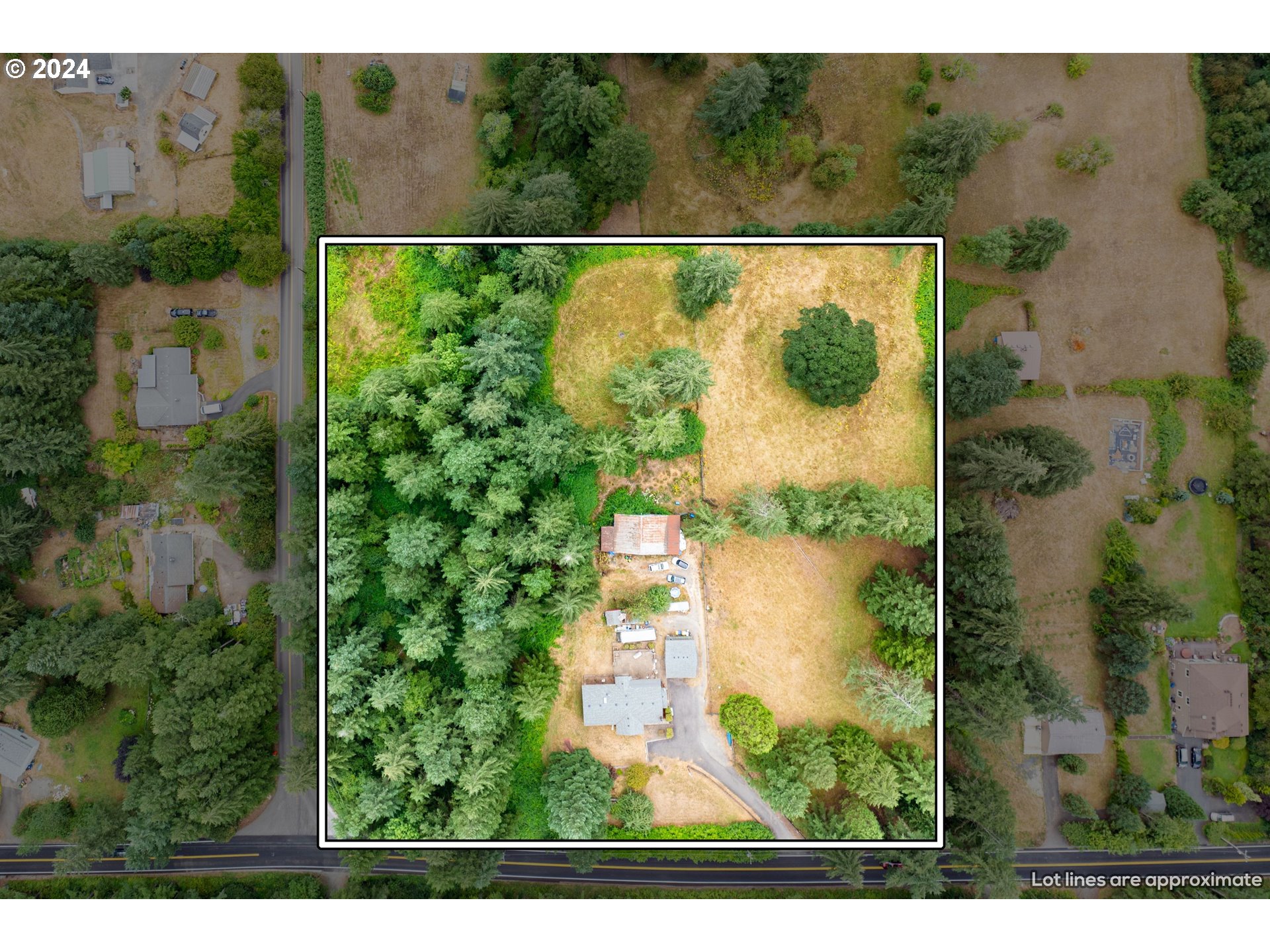 2701 Northeast 292nd Avenue Camas, WA 98607 - Photo 38 of 38 a view of a garden from a lake