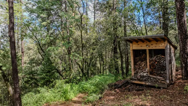 a bird view of a house
