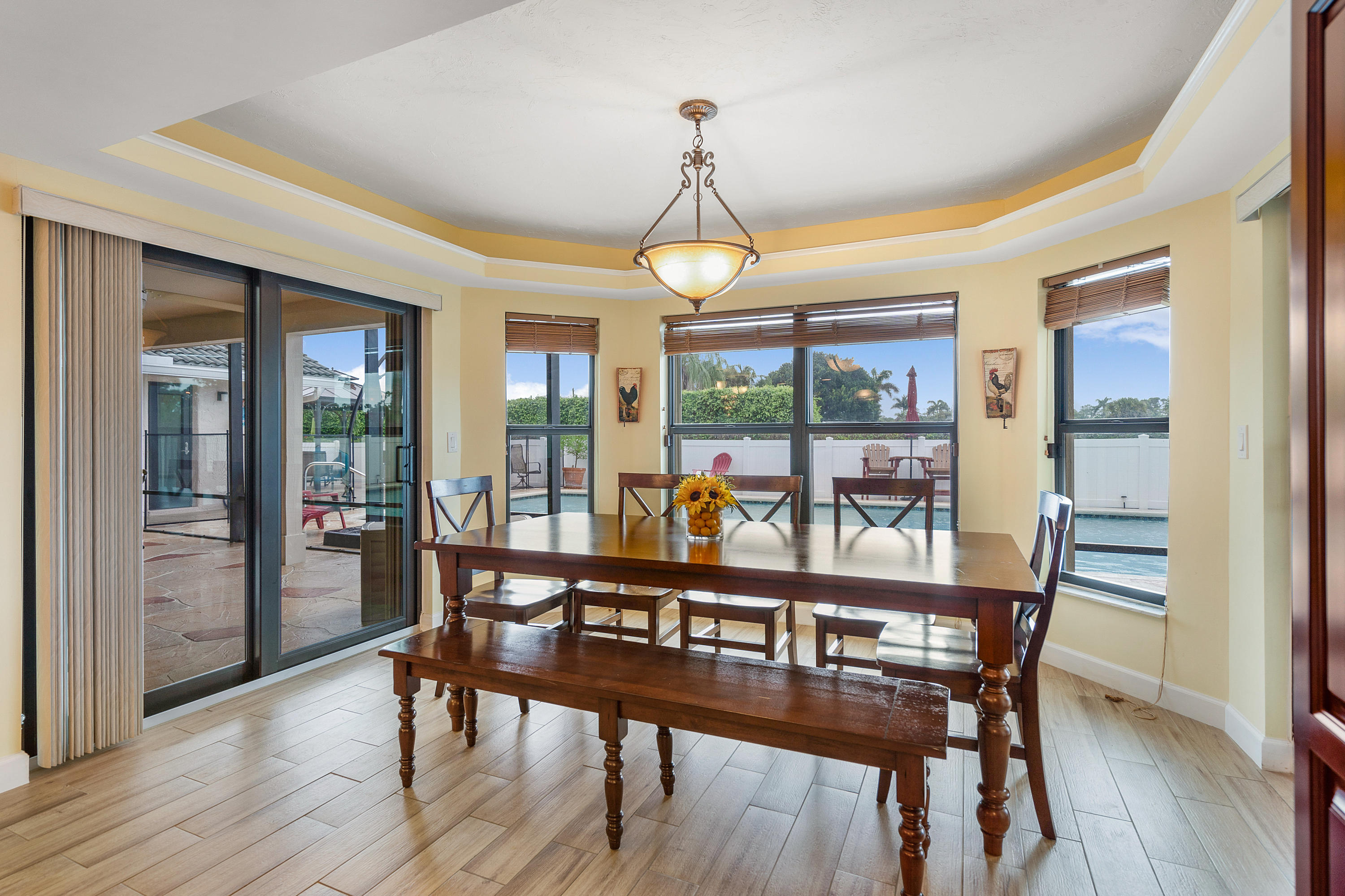 9016 Perth Road Lake Worth, FL 33467 - Photo 17 of 36 Eat in Kitchen with great views