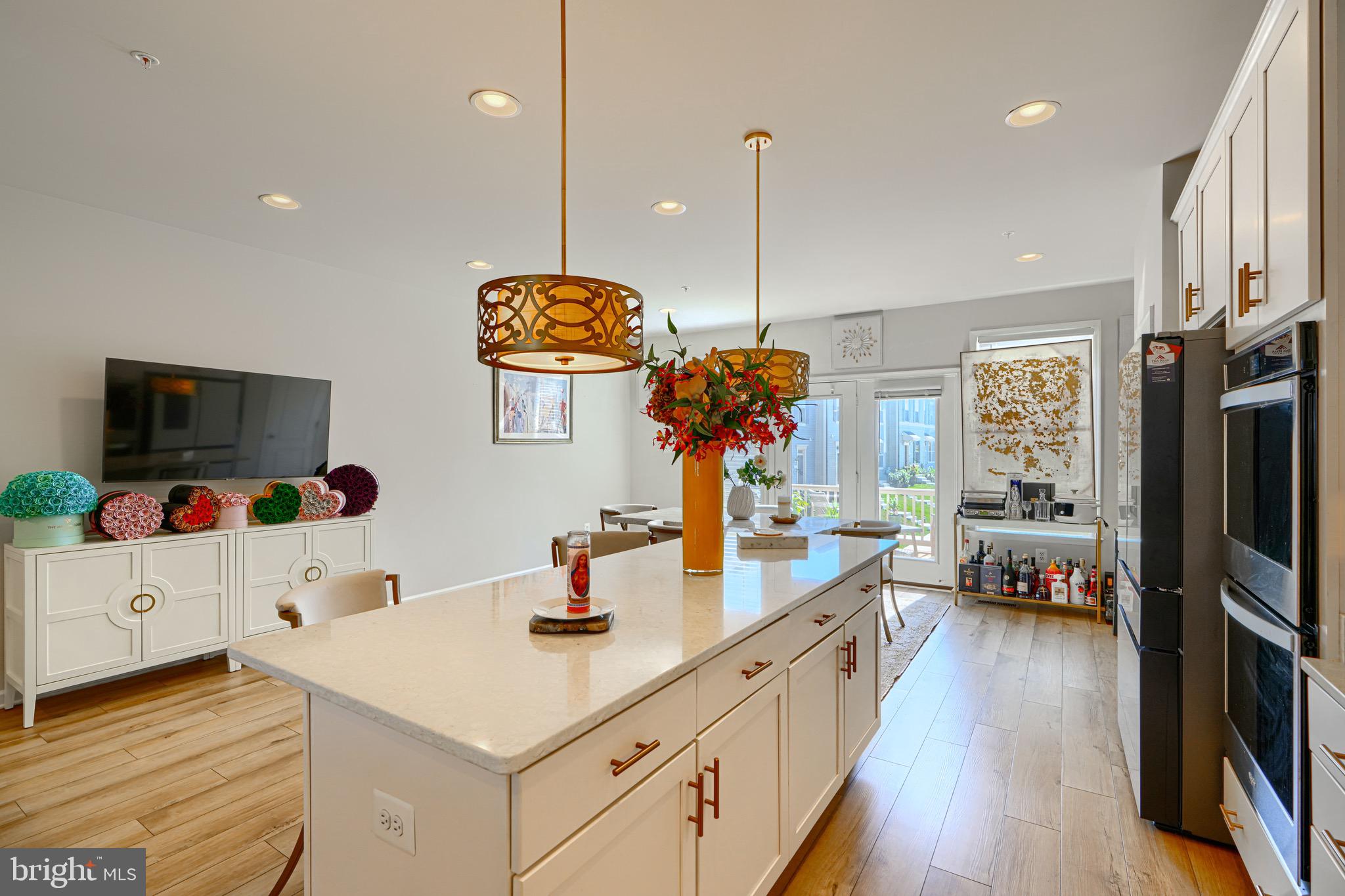 1324 Ricketts Road Frederick, MD 21702 - Photo 21 of 49 a very nice looking living room with a flat screen tv and a couch