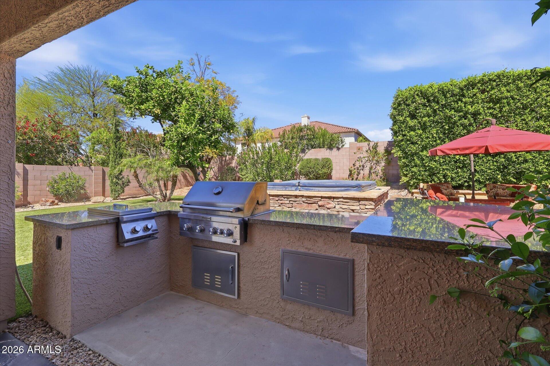2324 West Zenith Lane Phoenix, AZ 85085 - Photo 68 of 85 Built -In Grill and Cooktop