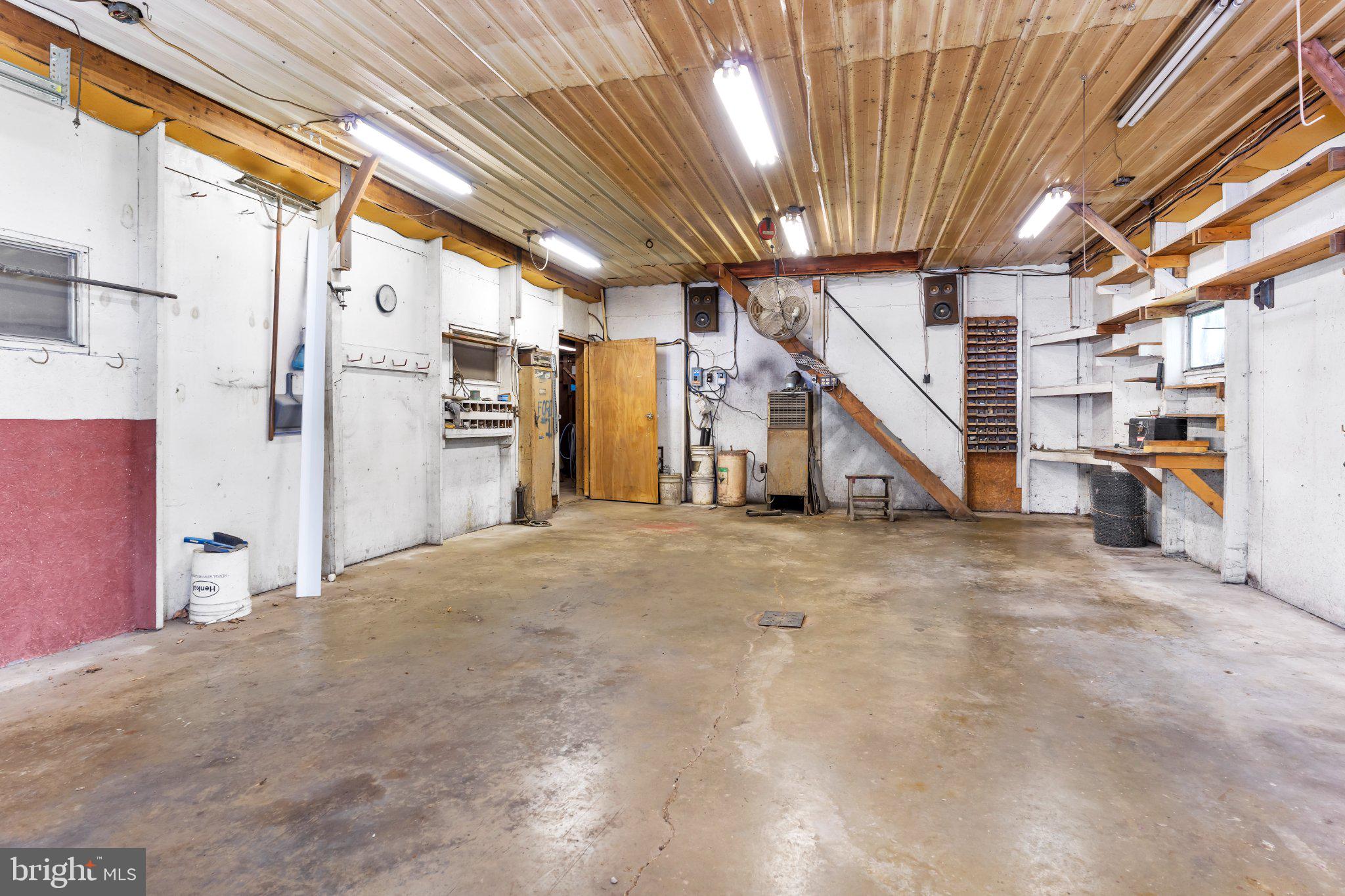 39 Coble Road St. Thomas, PA 17252 - Photo 38 of 47 Inside of Garage/Workshop with Extra Storage
