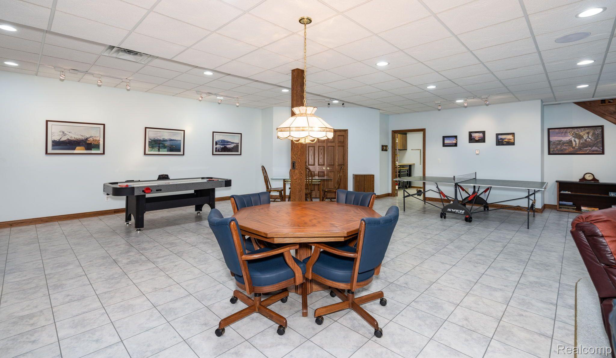 3105 McKail Road Romeo, MI 48065 - Photo 40 of 58 Basement Game Area