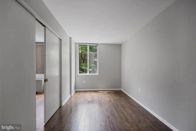 wooden floor in an empty room
