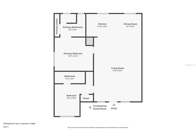 $220,000 | 2330 Wydine Drive, Lakeland, FL 33801
