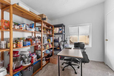 a view of a workspace with a window