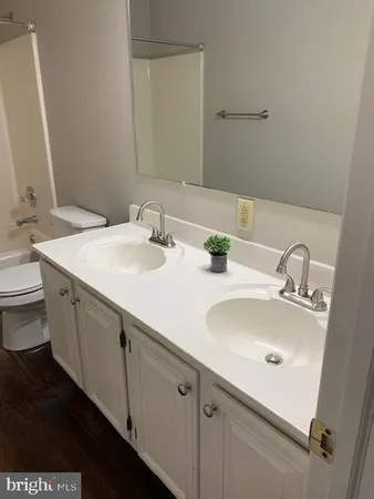 a bathroom with a sink and a toilet