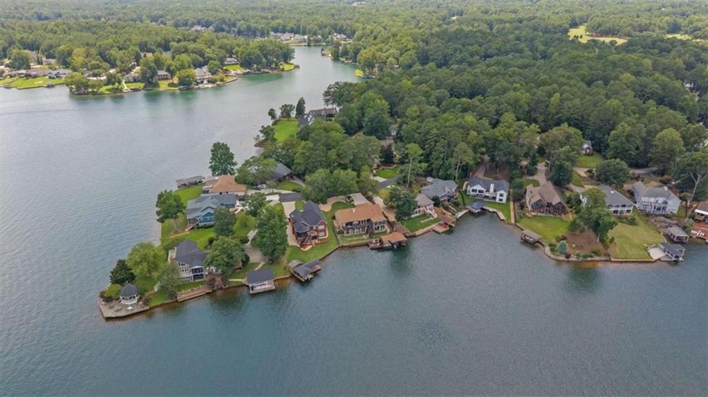 1127 Lakeshore Court Villa Rica, GA 30180 - Photo 63 of 86 an aerial view of a houses with outdoor space lake view and lake view