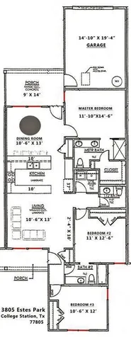 $2,000 | 3805 Estes Park, College Station, TX 77845