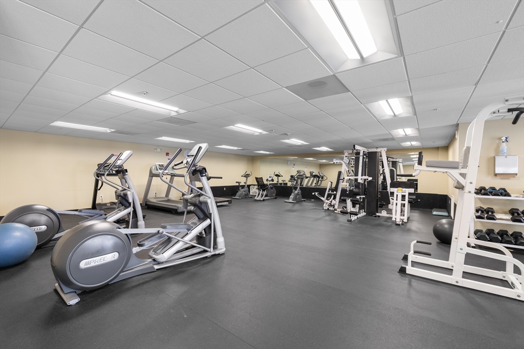 30 Franklin Street, Unit 314 Malden, MA 02148 - Photo 26 of 28 a view of a room with gym equipment