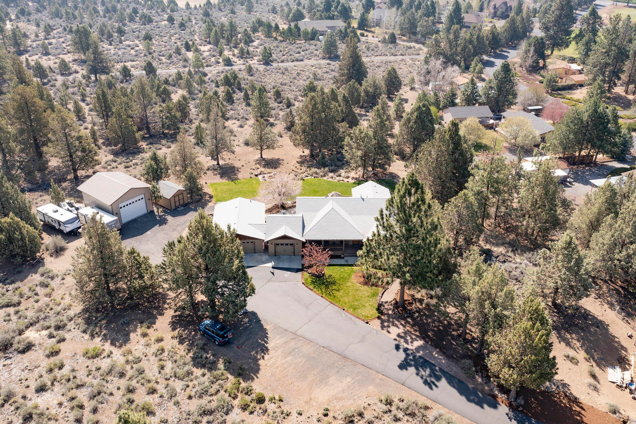 60898 Raintree Court Bend, OR 97702 - Photo 25 of 25 60898 Raintree Dr aerial_0149 copy