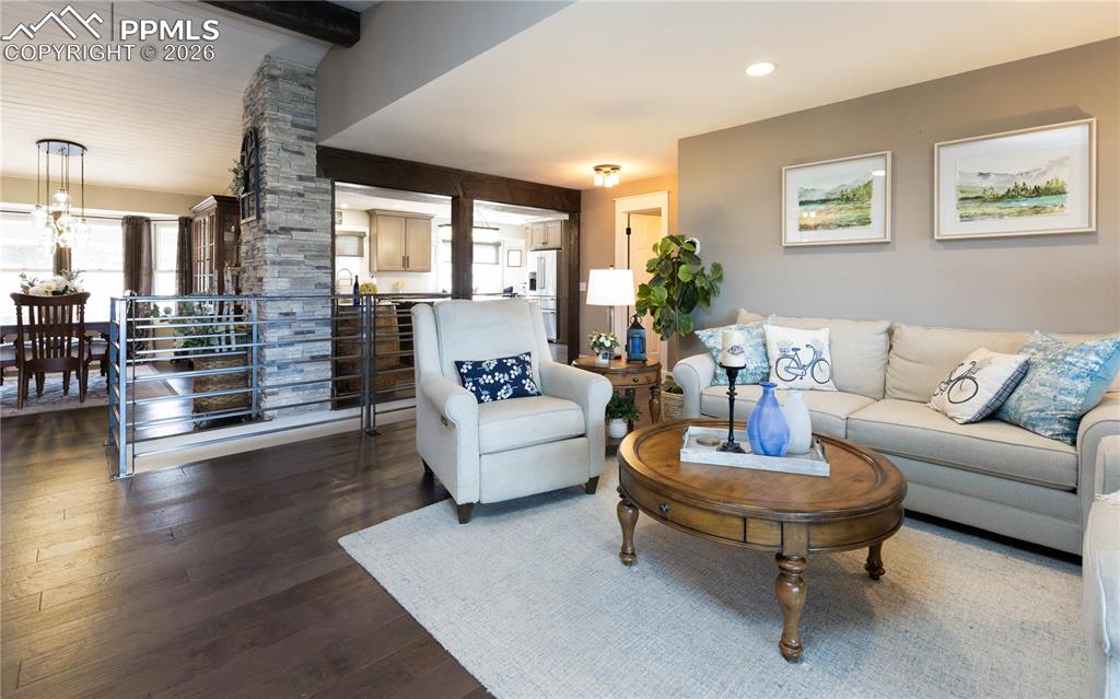17840 New London Road Monument, CO 80132 - Photo 13 of 38 Living room/great room with open floorplan