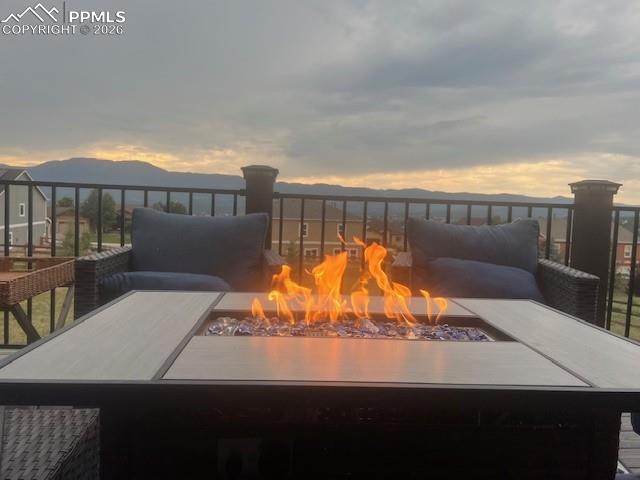 17840 New London Road Monument, CO 80132 - Photo 29 of 38 Main deck spans nearly the length of the home