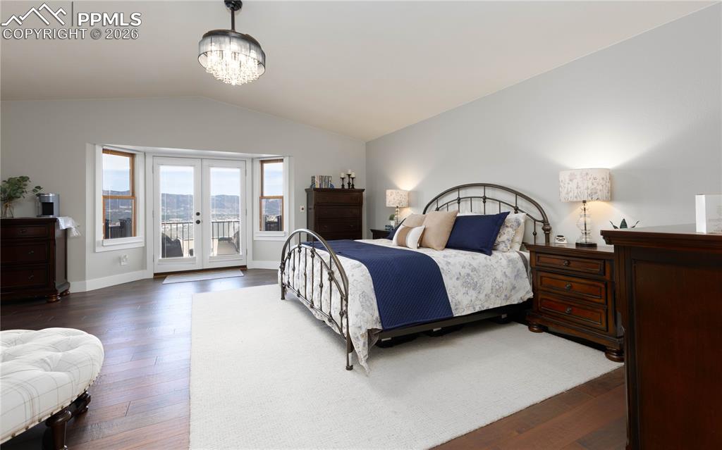 17840 New London Road Monument, CO 80132 - Photo 8 of 38 Primary Suite facing the mountain views with private balcony