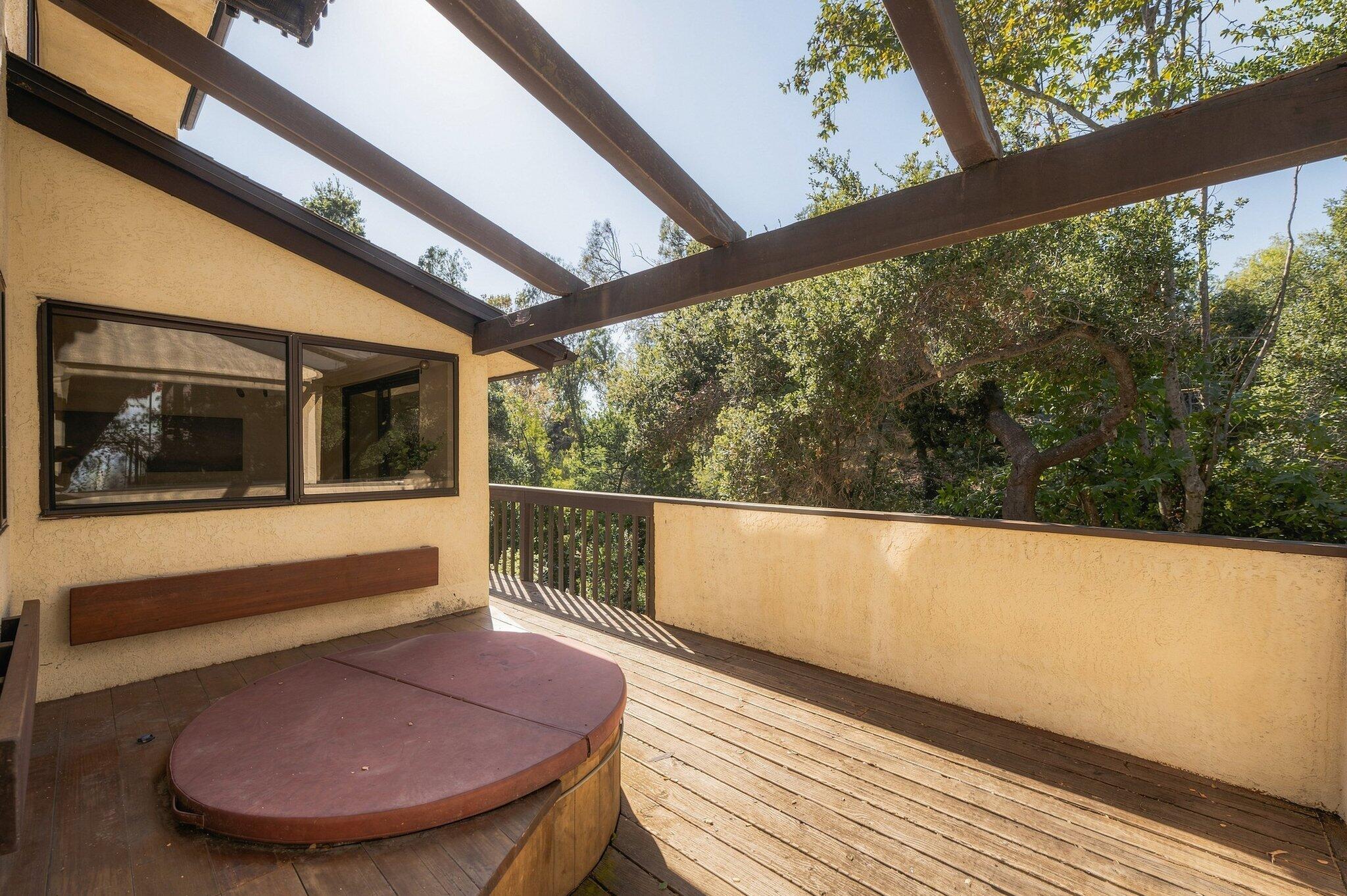910 Chelham Way Montecito, CA 93108 - Photo 38 of 46 Spa Area on Deck
