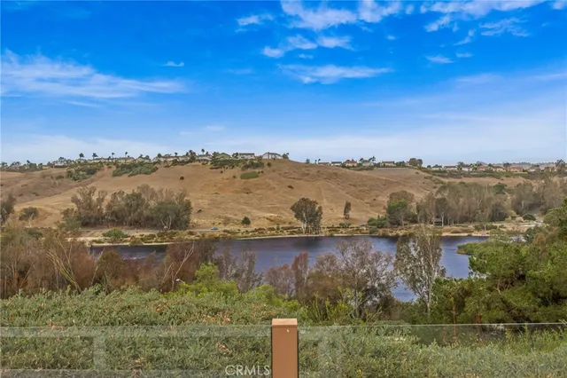 a view of lake with mountain