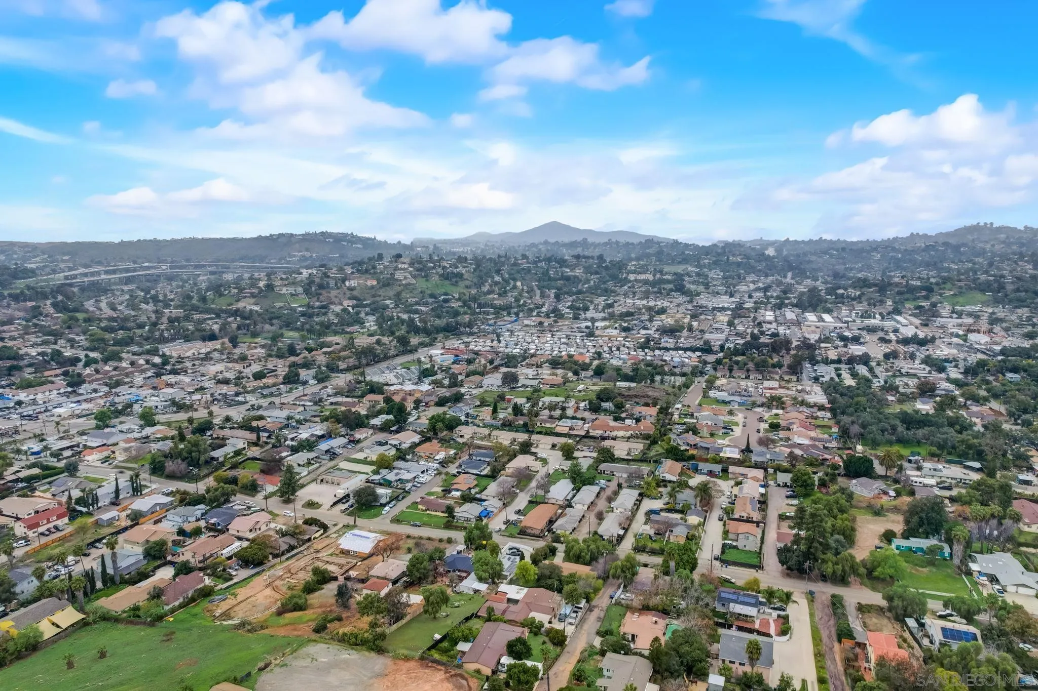 9115 Rosedale Drive Spring Valley, CA 91977 - Photo 28 of 31 an aerial view of residential building and trees around