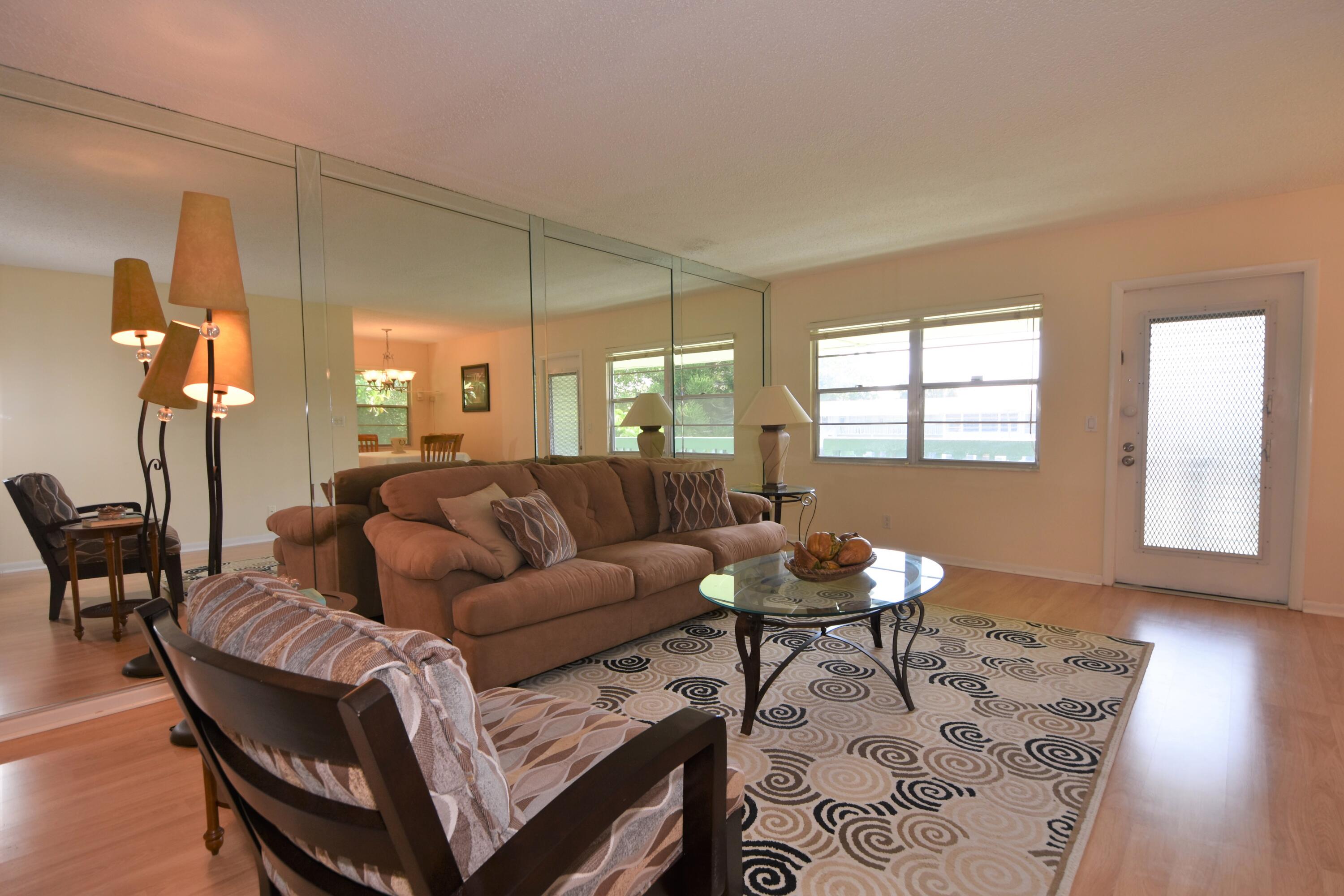 120 Upminster Crescent, Unit E Deerfield Beach, FL 33442 - Photo 9 of 36 Living Room