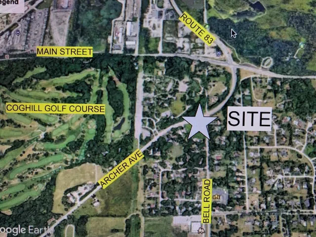 a street sign on a street