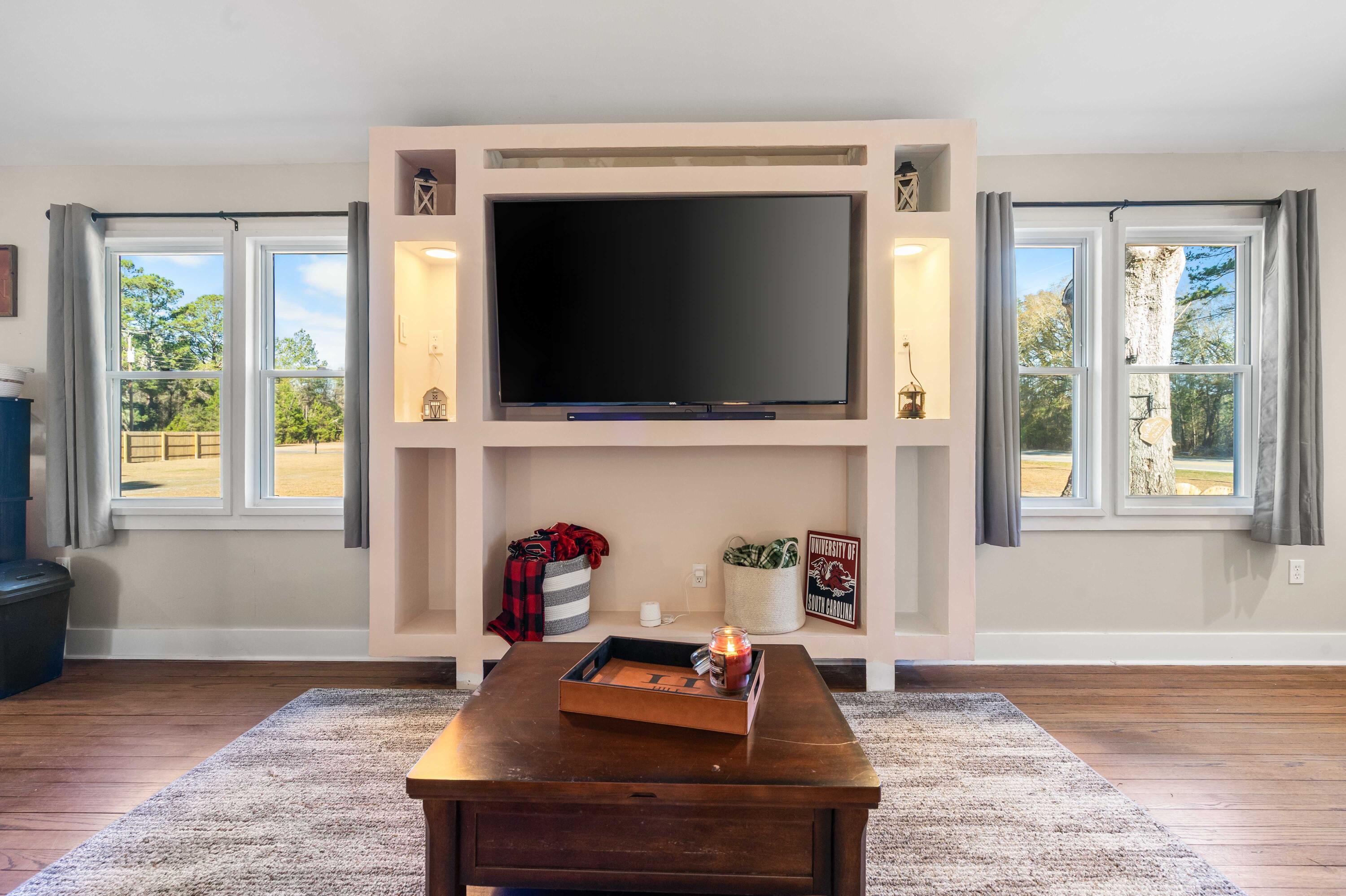 4610 Rowesville Road Rowesville, SC 29133 - Photo 3 of 46 Living room entertainment wall