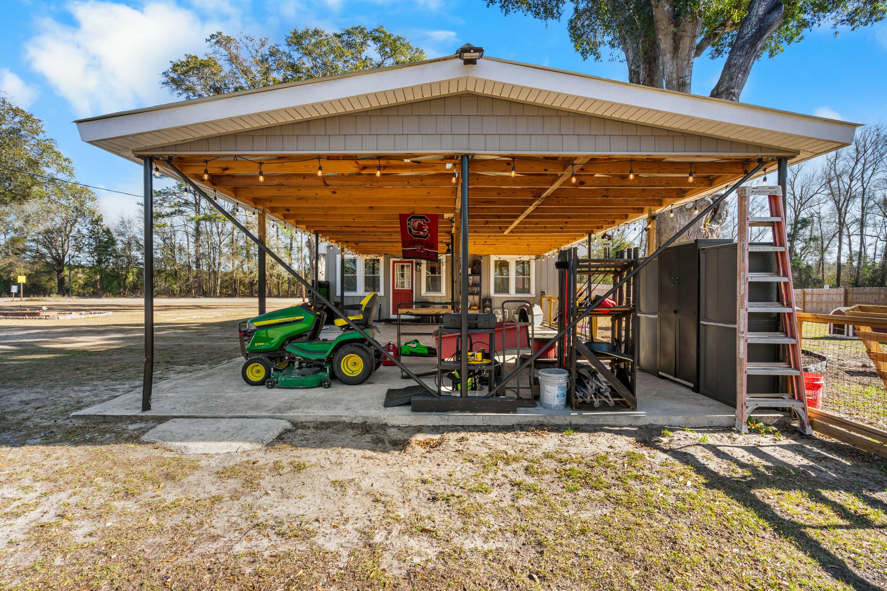 4610 Rowesville Road Rowesville, SC 29133 - Photo 35 of 46 Back carport