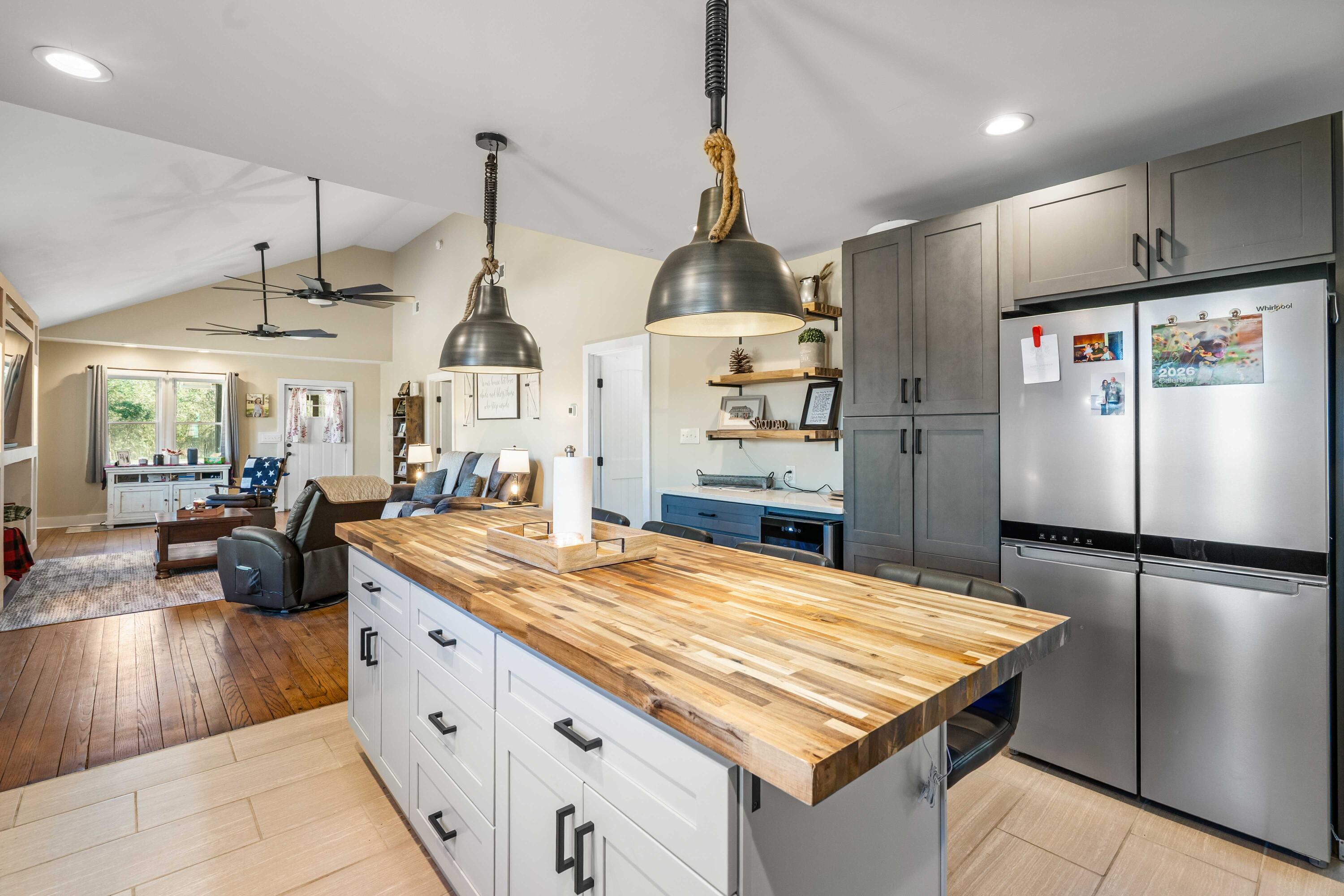 4610 Rowesville Road Rowesville, SC 29133 - Photo 7 of 46 Kitchen island w storage cabinets & draw