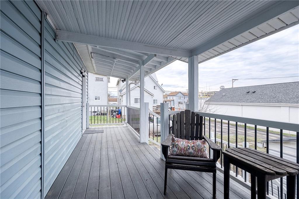 1415 Pacific Avenue Monaca, PA 15061 - Photo 34 of 39 a view of balcony with wooden floor