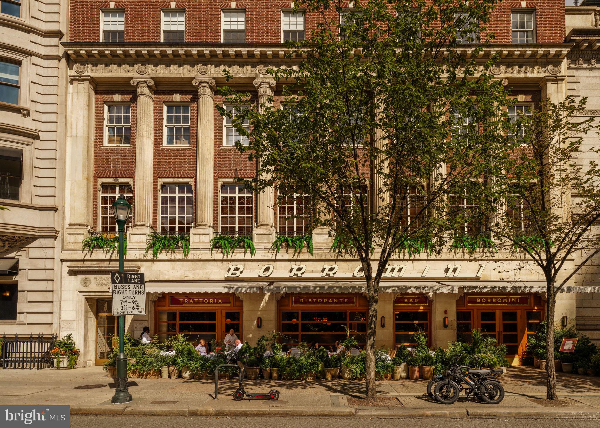 130 South 18th Street, Unit 503 Philadelphia, PA 19103 - Photo 42 of 43 front view of a building with a street