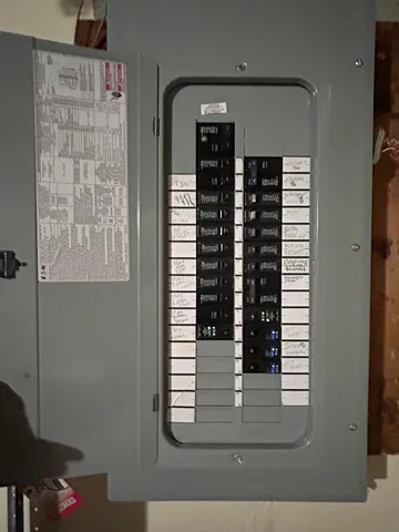 a view of front door