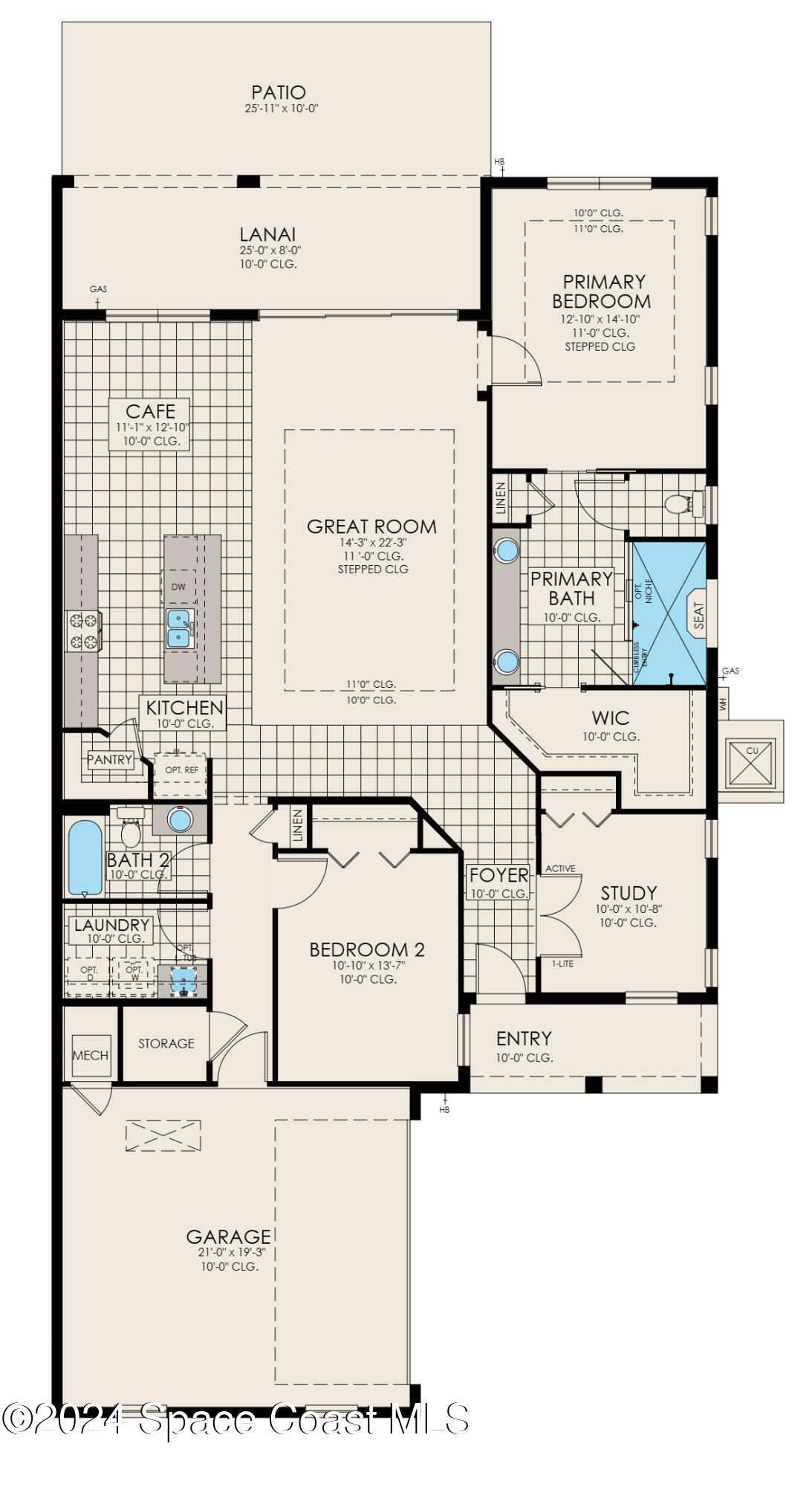 3098 Pangea Circle Melbourne, FL 32940 - Photo 2 of 2 a picture of a floor plan