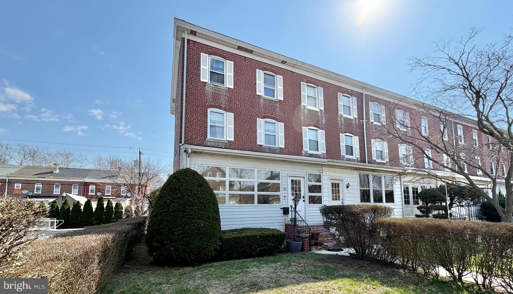 126 4th Avenue Roebling, NJ 08554 - Photo 1 of 43 a front view of a house with a yard