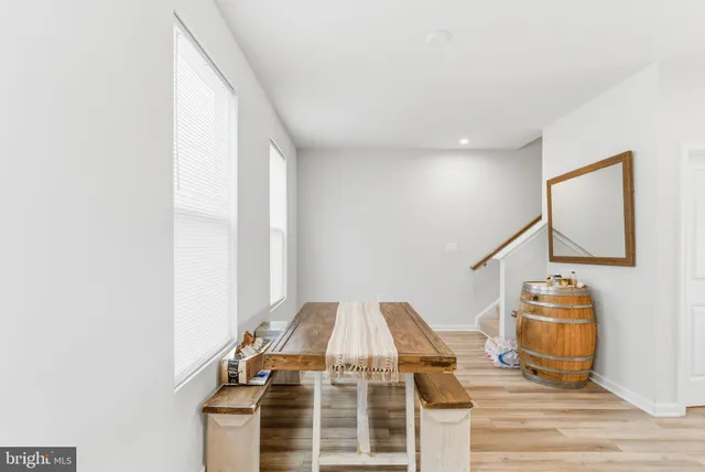 a very nice looking room with a white bed